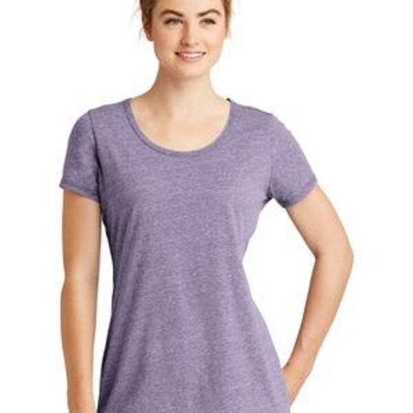NEW ERA ® Ladies Tri Blend Performance Scoop Tee Thumbnail