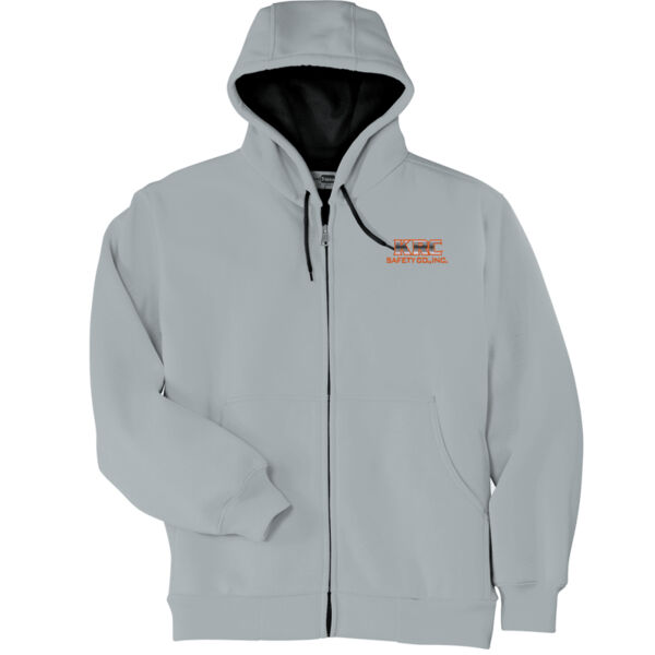 CornerStone Heavyweight Full-Zip Hooded Sweatshirt with Thermal Lining Thumbnail