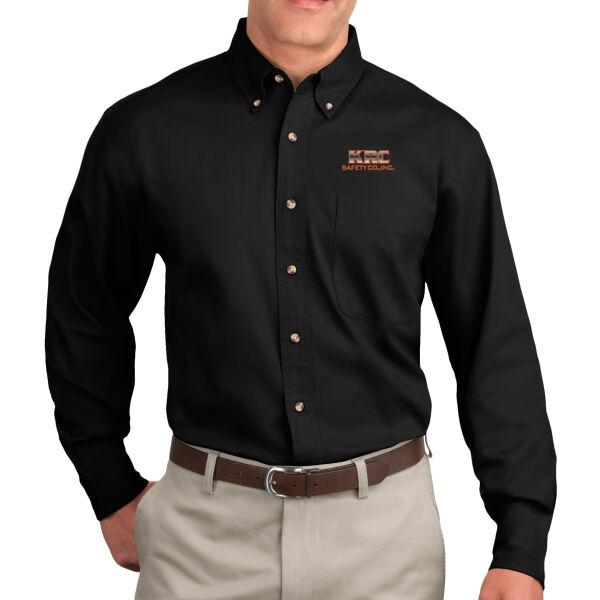 Port Authority® Long Sleeve Twill Shirt Thumbnail