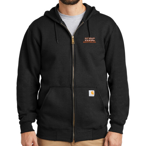  Midweight Hooded Zip Front Sweatshirt Thumbnail