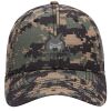 OTTO CAP Digital Camouflage 6 Panel Low Profile Baseball Cap Thumbnail